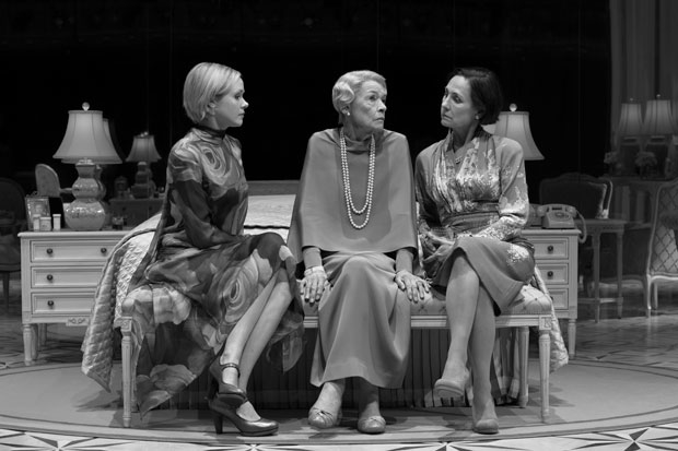 Newly minted Tony nominees Glenda Jackson (center) and Laurie Metcalf (right) with their Three Tall Women costar, Alison Pill.