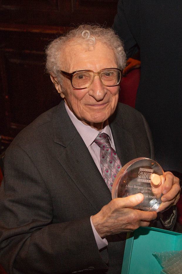 Sheldon Harnick received the Albert Bergeret Living Legacy of Gilber &amp; Sullivan award.