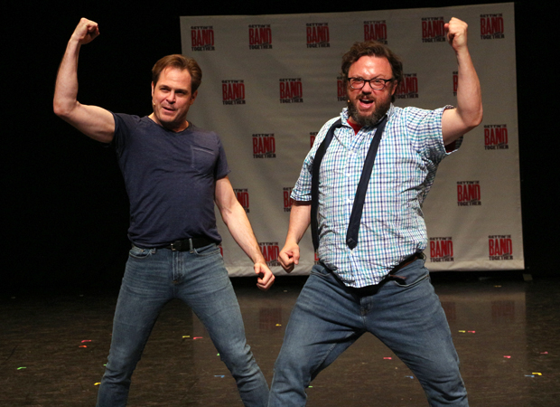 Mitchell Jarvis and Jay Klaitz in a musical preview of Gettin&#39; the Band Back Together.