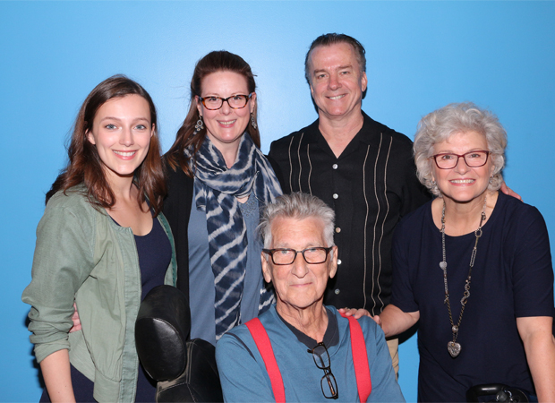Taylor Harvey, Kim Weild, Charles Mee, Michael O&#39;Keefe, and Angelina Fiordellisi collaborate on Cherry Lane Theatre&#39;s First Love.