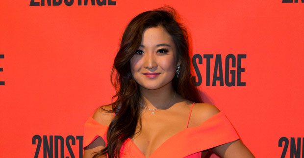Mean Girls star Ashley Park walks the red carpet at Second Stage&#39;s 2018 gala.