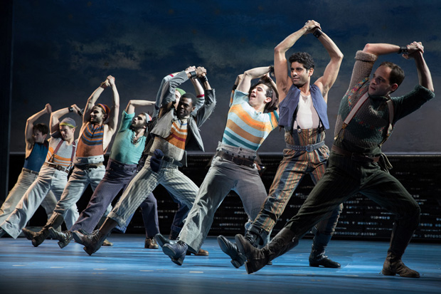 Amar Ramasar and the company of the Broadway revival of Rodgers and Hammerstein&#39;s Carousel perform Justin Peck&#39;s Tony-nominated choreography.