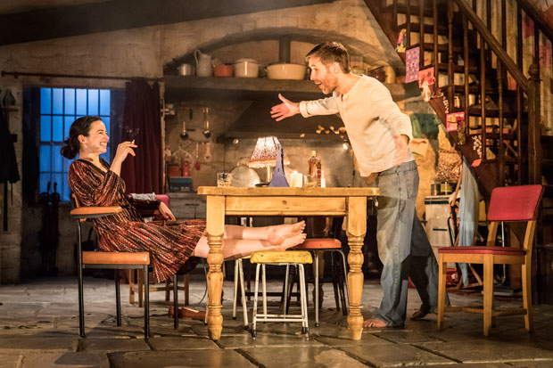 Laura Donnelly and Paddy Considine in Jez Butterworth&#39;s The Ferryman.