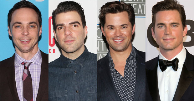 The cast of Broadway&#39;s The Boys in the Band includes Jim Parsons, Zachary Quinto, Andrew Rannells, and Matt Bomer.