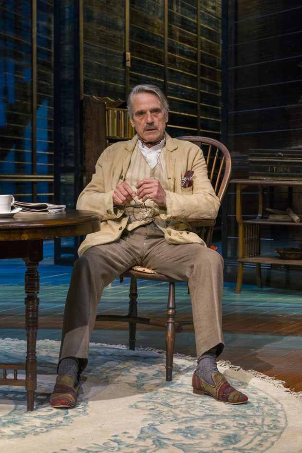 Jeremy Irons as James Tyrone in the Bristol Old Vic production of Long Day&#39;s Journey Into Night at Brooklyn Academy of Music.