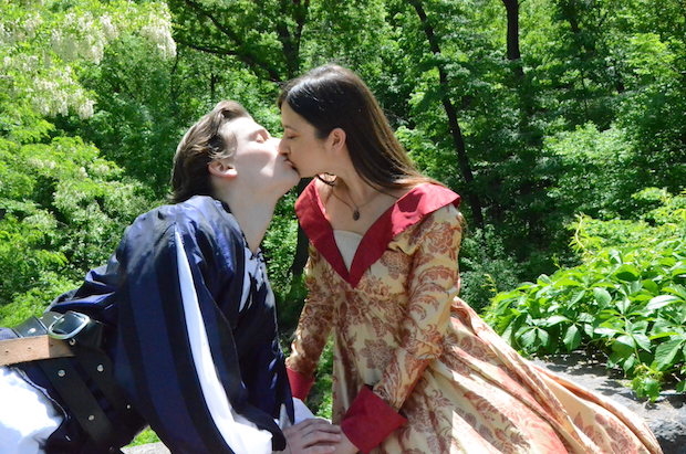 Ian Antal and Connie Costanzo star in New York Classical Theatre&#39;s production of Romeo and Juliet. 