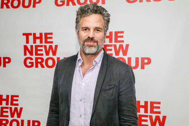 Mark Ruffalo walks the red carpet on opening night of The New Group&#39;s Peace for Mary Frances.