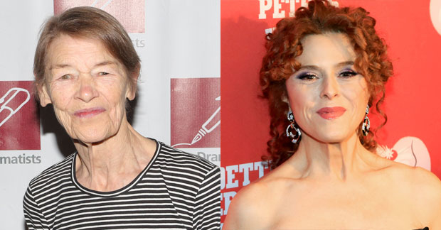 Glenda Jackson and Bernadette Peters will present at the Theatre World Awards on Monday, June 4. 