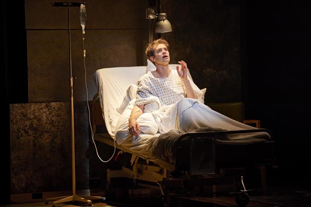 Andrew Garfield, who plays Prior Walter in the Broadway revival of Angels in America, is a favorite to win the Tony.