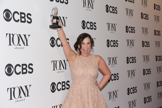 Lindsay Mendez of Carousel won the 2018 Tony for Best Performance by an Actress in a Featured Role in a Musical.