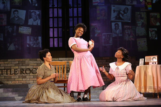 Stephanie Umoh, Shanice Williams, and Anita Welch appear in Little Rock.