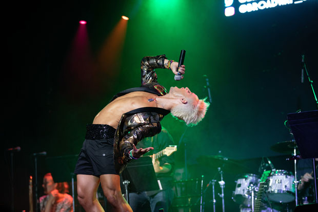 Frankie James Grande performs at Broadway Sings Kelly Clarkson at the Highline Ballroom.