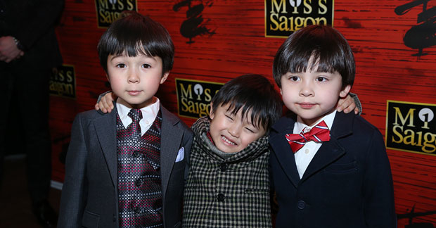 The Tams of Miss Saigon, Samuel Li Weintraub, Jace Chen, and Gregory Ye, join the show&#39;s reunion concert at Feinstein&#39;s/54 Below.