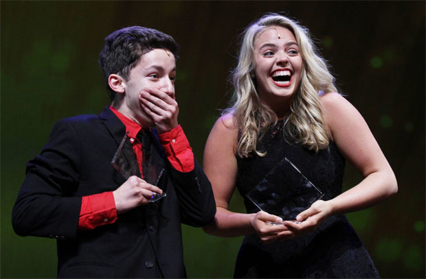 Andrew Barth Feldman and Reneé Rapp earned the top prizes at the 2018 Jimmy Awards.