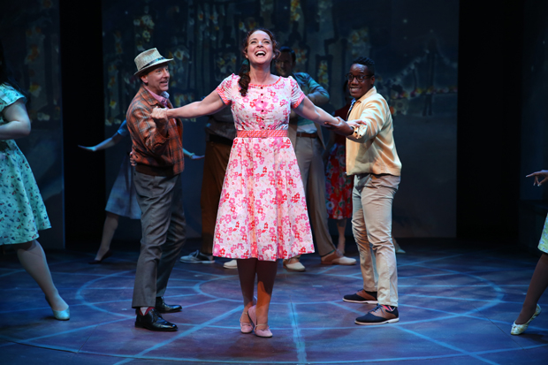 Melissa Errico as Daisy Gamble in On a Clear Day You Can See Forever at the Irish Repertory Theater.