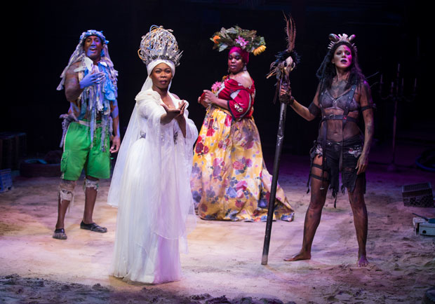 Quentin Earl Darrington, Darlesia Cearcy, Alex Newell, and Merle Dandridge star in the Tony-winning revival of Once on This Island.