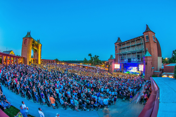 The Starlight Theatre is one of the largest outdoor venues in the United States.