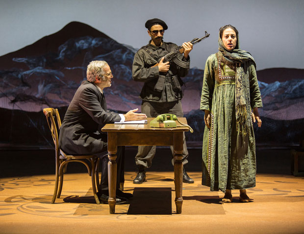  Joseph Kamal, Antoine Yared, and Nadine Malouf star in the return engagement of A Thousand Splendid Suns at the American Conservatory Theater's Geary Theater.