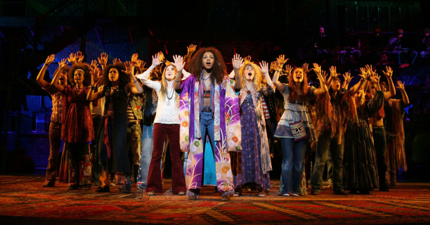 A scene from Diane Paulus&#39;s 2009 Broadway revival of Hair.