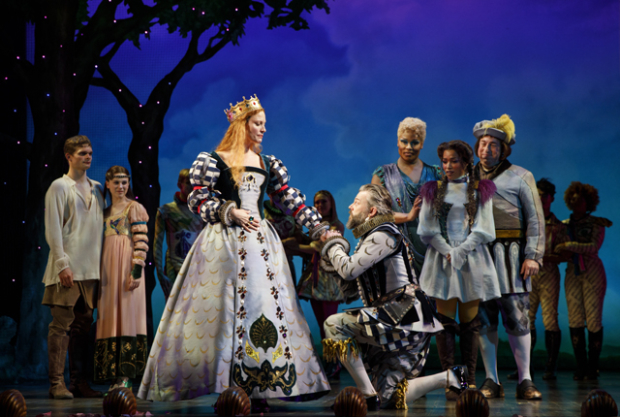 Rachel York and Jeremy Kushnier star as Queen Gynecia and King Basilius in this modern musical adaptation of Sir Philip Sidney&#39;s The Arcadia.