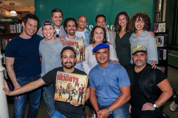 The original Broadway company of In the Heights celebrate the release of the show&#39;s vinyl box set.