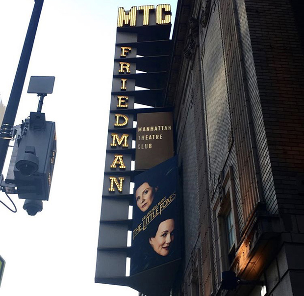 MTC&#39;s Friedman Theatre during the 2017 Broadway run of The Little Foxes.
