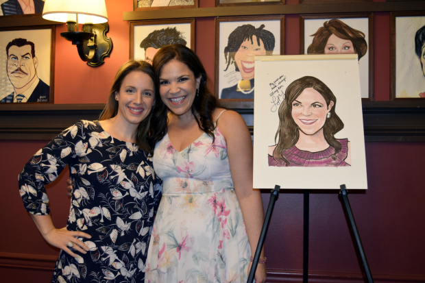 Lindsay Mendez is joined by Carousel costar Jessie Mueller to celebrate.