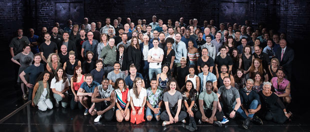 The company of King Kong begin rehearsals for the Broadway premiere, set to open November 8.