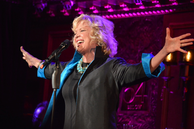 Christine Ebersole appears at Feinstein&#39;s/54 Below in Two for the Road.
