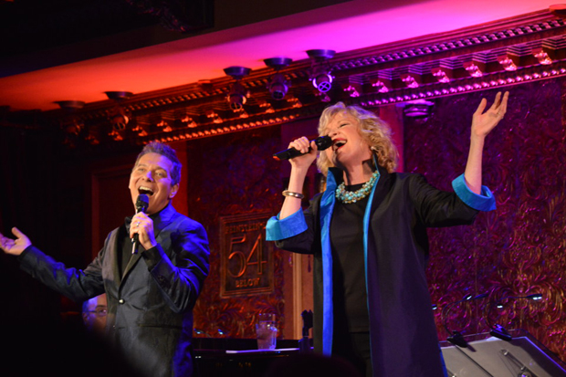 Michael Feinstein and Christine Ebersole star in Two for the Road at Feinstein&#39;s/54 Below.
