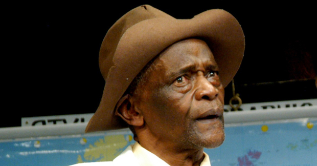 Winston Ntshona in Sizwe Banzi is Dead at Brooklyn Academy of Music in 2008.