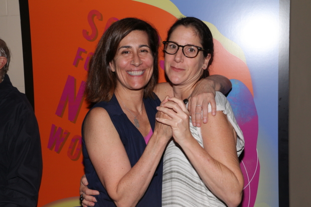 Encores! Off-Center Founding Artistic Director Jeanine Tesori (left) with the program&#39;s artistic director for the 2019 season, Anne Kauffman.