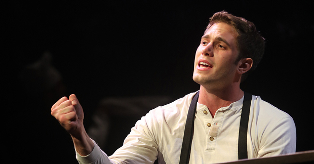 Blake Jenner as Christian in the Goodspeed production of Cyrano.