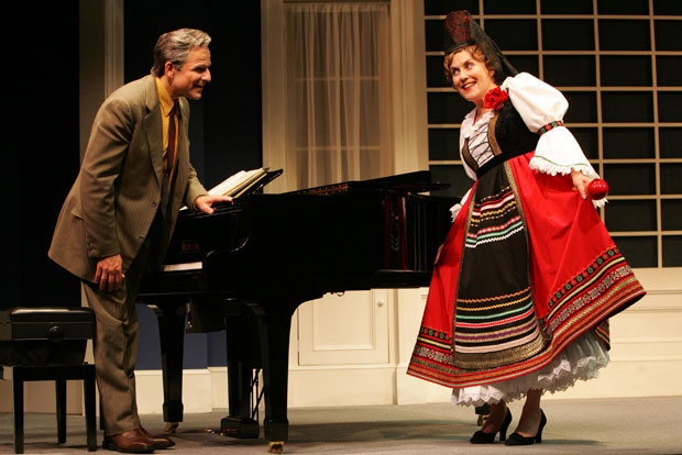 Donald Corren and Judy Kaye in Souvenir, which was directed by Vivian Matalon, who died on August 15 at the age of 88.