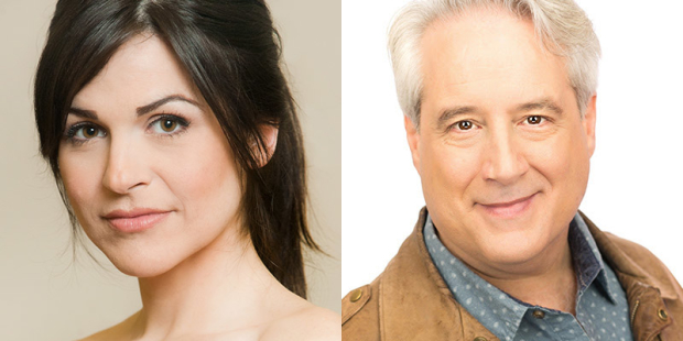 Rachel Zampelli and Michael Russotto will costar in Heisenberg at Signature Theatre.