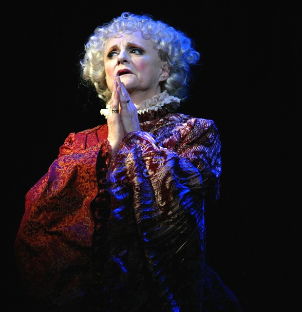 Carole Shelley as Madame Morrible in Wicked.