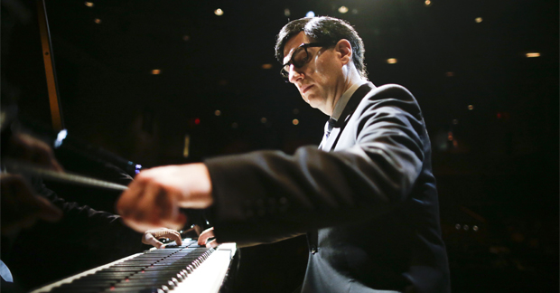 Hershey Felder as Irving Berlin, running at 59E59.