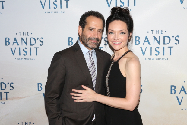 Tony Shalhoub and Katrina Lenk, Tony-winning stars of The Band&#39;s Visit, will reunite for a one-night performance of The Band Visits Cariani.