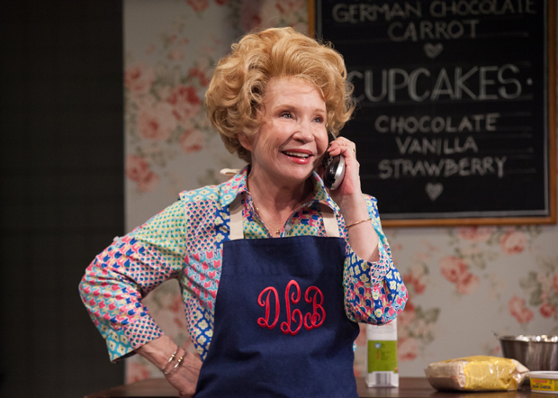 Debra Jo Rupp in the Barrington Stage Company production of The Cake, directed by Jennifer Chambers.