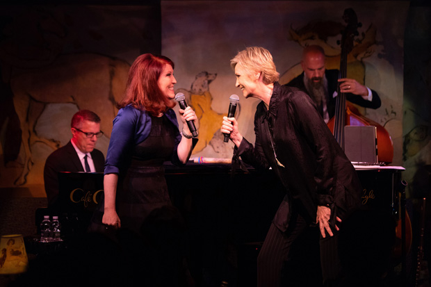 Kate Flannery and Jane Lynch in Two Lost Souls at the Café Carlyle.