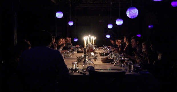 A scene from At the Illusionist&#39;s Table.