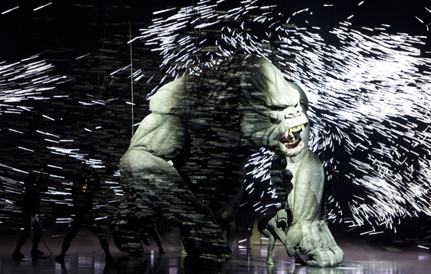 King Kong, the star of the eponymous musical that&#39;s coming to Broadway.