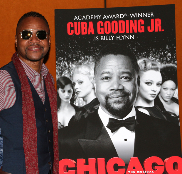 Cuba Gooding Jr. returns to Broadway in Chicago.