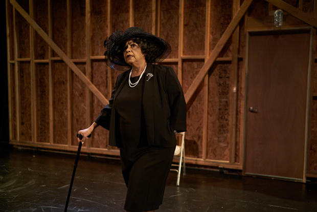 Lynda Gravátt plays Madam Profít in The Revolving Cycles Truly and Steadily Roll&#39;d.