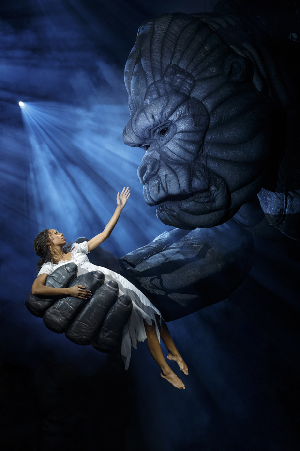 Christiani Pitts plays Ann Darrow in Broadway&#39;s King Kong.