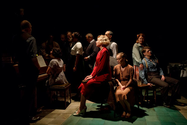 A scene from the Public Theater&#39;s North American premiere of The Girl From the North Country, written and directed by Conor McPherson.