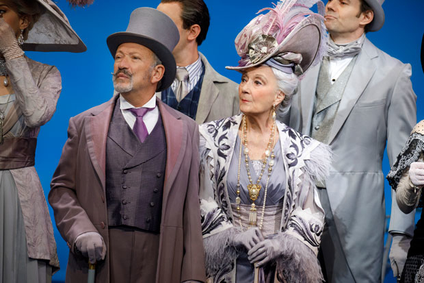 Rosemary Harris (right), pictured with Allan Corduner, joins the company of My Fair Lady as Mrs. Higgins.