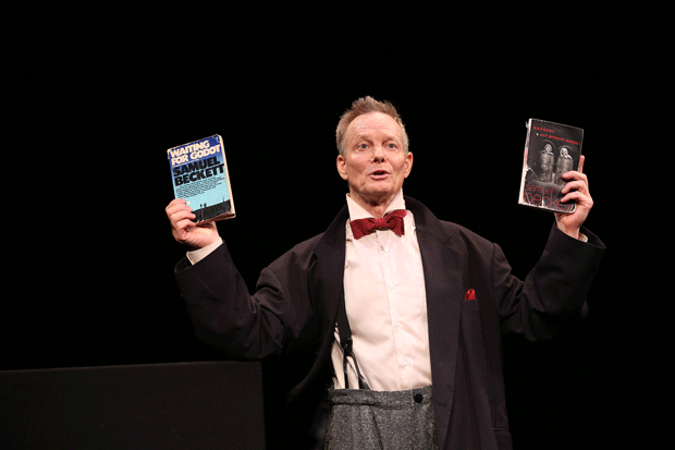 Bill Irwin stars in his one-man show On Beckett at Irish Repertory Theatre.