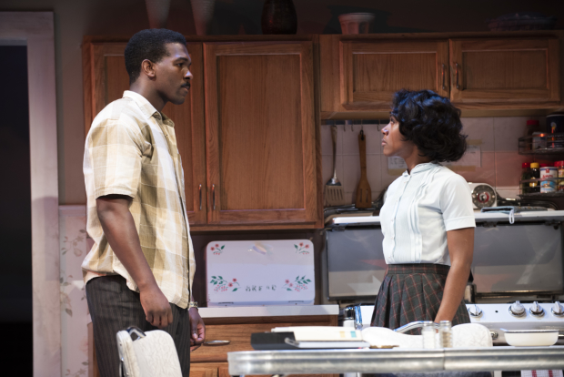 Khris Davis and DeWanda Wise make up the cast of Fireflies by Donja R. Love.