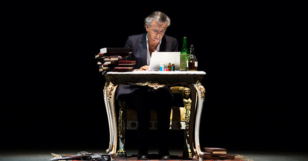 Bernard-Henri Lévy stars in Looking for Europe, playing November 5 at the Public Theater.